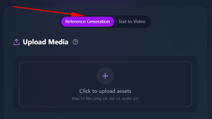 Step 2: Choose your generation mode Step 2: Choose your generation mode